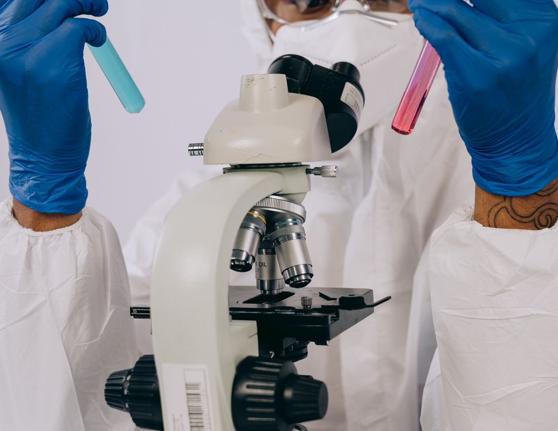 Supplement testing in a lab