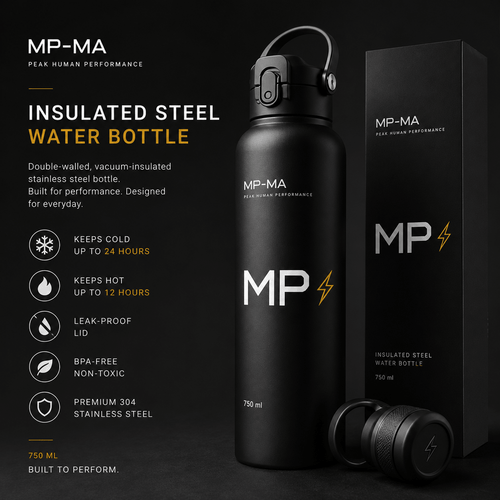 Insulated Steel Water Bottle