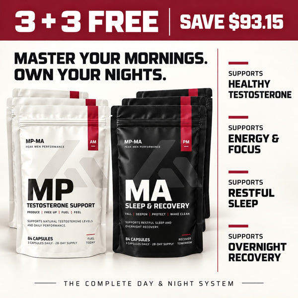 MP + MA · Natural Testosterone Support